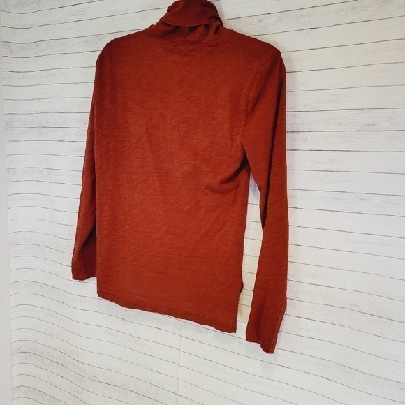 Madewell Rust Colored Turtleneck, sz XXS - Picture 6 of 6